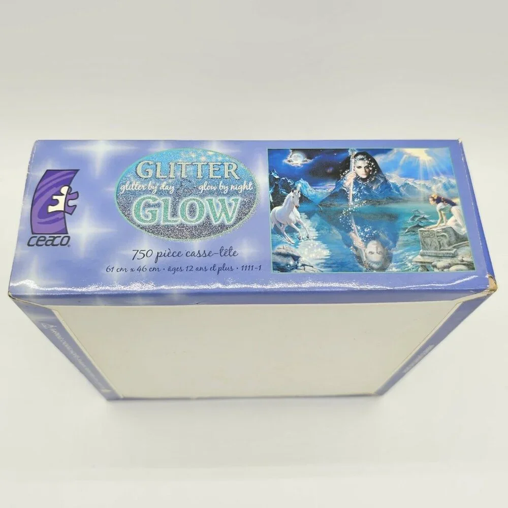 Glitter Glow Fortunes Dream Puzzle 750 Pieces Fantasy Mystical Whimsical Artsy